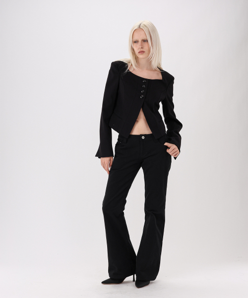 NOCTAVE(ノクターヴ)の「ベーシックローライズパンツ(その他パンツ・レディース・その他・SMALL/MEDIUM)」の2枚目の写真