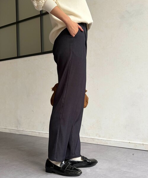 Chez toi（シェトワ）の「テーパードパンツ（その他パンツ・レディース・ベージュ/ブラック/チャコールグレー・FREE）」の13枚目の写真