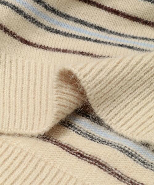 LAATO(ラート)の「polo knit cardigan(ニット/セーター・レディース・オフホワイト/ライトグレー・FREE)」の3枚目の写真