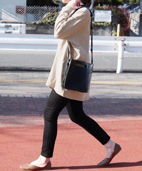 reca(レカ)の「コクーン ビッグシルエット ポケット付きカットソー(Tシャツ/カットソー・レディース・ブラック/オフホワイト/グレー/ネイビー/ブルー系その他/グレー系その他/スモークピンク/ダークグレー/ベージュ/カーキ/パープル系その他/ピンク/モカ・M)」の20枚目の写真