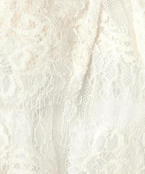 Another Edition(アナザーエディション)の「レースフリルブラウス/AEMFC C/Ny レースフリル BL◆(シャツ/ブラウス・レディース・ブラック/ホワイト・FREE)」の13枚目の写真