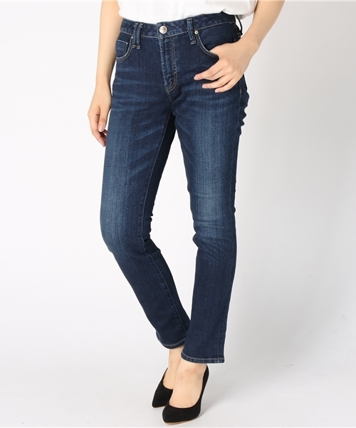 Moname（モナーム）の「Moname   ボーイズスリム デニムパンツ   CHARLOTTE(シャルロット)/41163003（デニムパンツ・レディース・ブルー・23inch/24inch/25inch/26inch/22inch/27inch）」の12枚目の写真