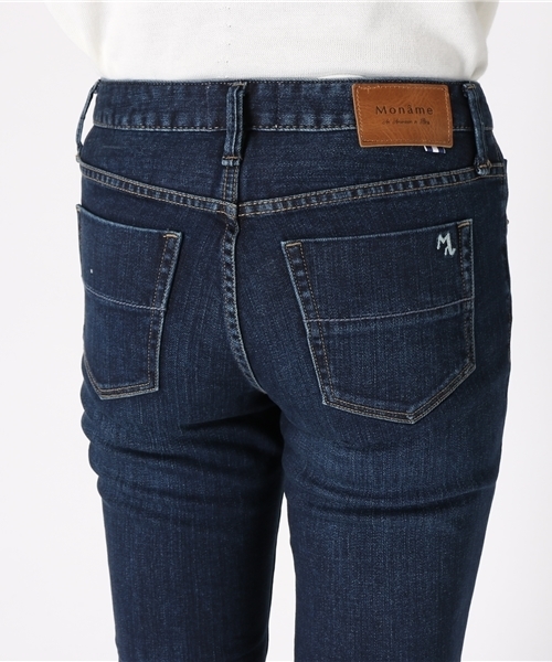 Moname（モナーム）の「Moname   ボーイズスリム デニムパンツ   CHARLOTTE(シャルロット)/41163003（デニムパンツ・レディース・ブルー・23inch/24inch/25inch/26inch/22inch/27inch）」の11枚目の写真