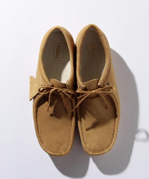 Clarks（クラークス）の「【別注】 ＜CLARKS（クラークス）＞ ∴ WALLABEE/シューズ◆（ブーツ・メンズ・ベージュ・10/7h/8h/9/8/9h/7/6h/6）」の5枚目の写真