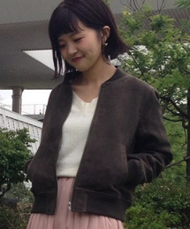 archives | フェイクスエード中綿ブルゾン(ブルゾン)