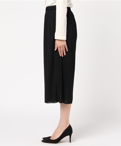 Droite lautreamont(ドロワットロートレアモン)の「プリーツスカウチョ(その他パンツ・レディース・ベージュ/ブラック/ピンク・S(1)/M(2))」の5枚目の写真