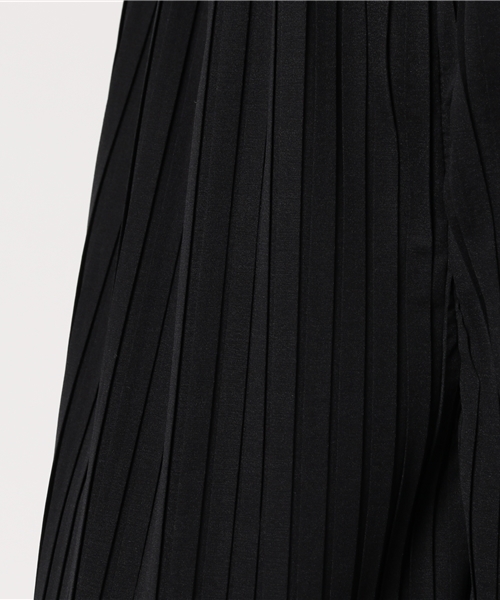 Droite lautreamont(ドロワットロートレアモン)の「プリーツスカウチョ(その他パンツ・レディース・ベージュ/ブラック/ピンク・S(1)/M(2))」の9枚目の写真