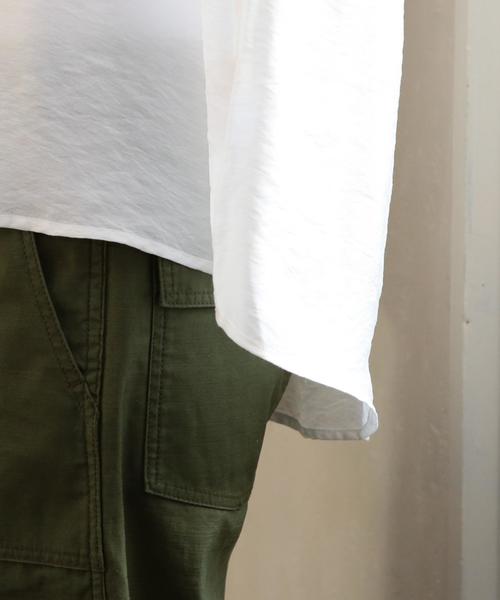 coen（コーエン）の「ヴィンテージサテンブラウス（シャツ/ブラウス・レディース・ホワイト/オリーブ/ピンク・FREE）」の20枚目の写真