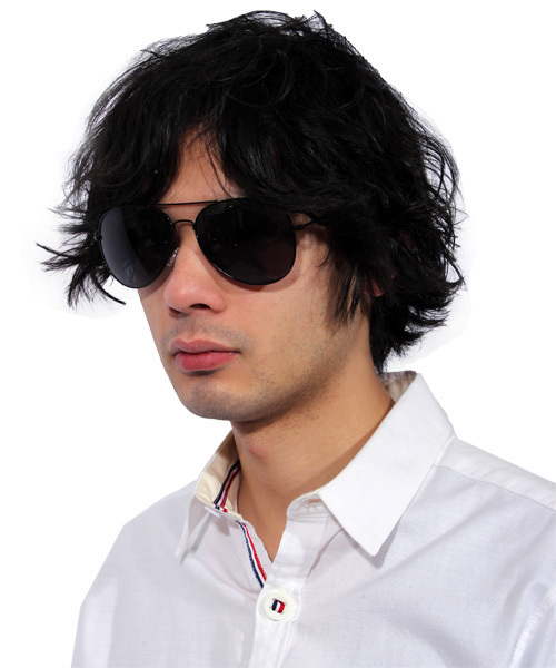 セール】ティアドロップ サングラス ビッグフレーム UVカット入り