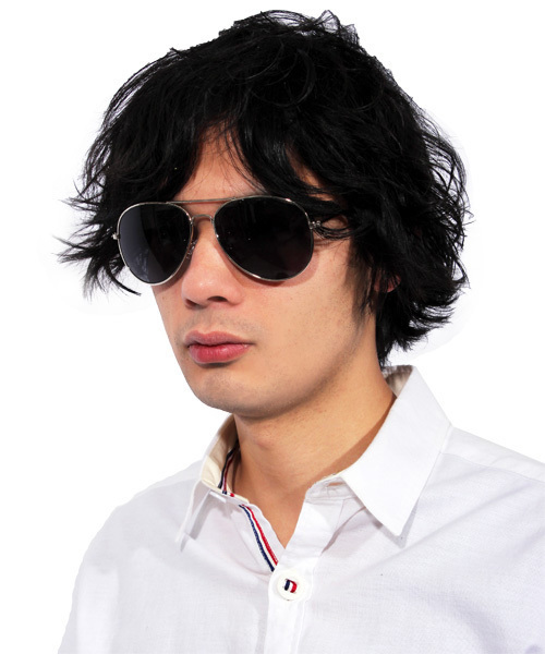 セール】ティアドロップ サングラス ビッグフレーム UVカット入り