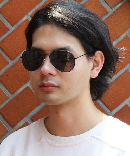 セール】ティアドロップ サングラス ビッグフレーム UVカット入り