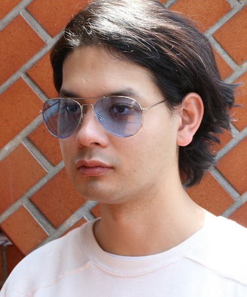 セール】ティアドロップ サングラス ビッグフレーム UVカット入り