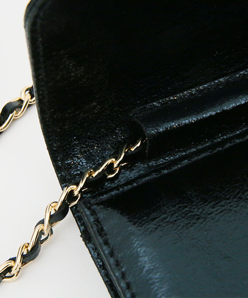 Luz Llena（ラズレナ）の「[2way]メタリックパーティーバッグ（ショルダーバッグ・レディース・ブラック/ゴールド/シルバー・ﾌﾘ-）」の5枚目の写真