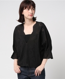 LBC | シフリー抜き衿ブラウス(シャツ/ブラウス)