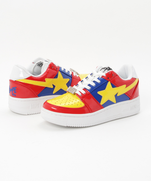 A BATHING APE(アベイシングエイプ)の「BAPE STA LOW L(スニーカー・レディース・オリーブ/ブラウン/レッド・60/55/50/65)」の3枚目の写真