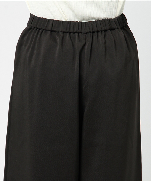 NATURAL BEAUTY BASIC（ナチュラルビューティーベーシック）の「◇タックガウチョパンツ（その他パンツ・レディース・ブラック/ダークベージュ・SMALL/MEDIUM）」の7枚目の写真