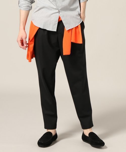 WRAPINKNOT（ラッピンノット）の「◇WKED 2ウェイストレッチプリーツパンツ（その他パンツ・メンズ・チャコールグレー/ブラック/マルチ/その他1・SMALL/MEDIUM/LARGE）」の2枚目の写真