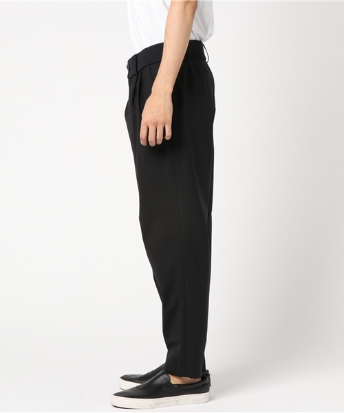 WRAPINKNOT（ラッピンノット）の「◇WKED 2ウェイストレッチプリーツパンツ（その他パンツ・メンズ・チャコールグレー/ブラック/マルチ/その他1・SMALL/MEDIUM/LARGE）」の10枚目の写真