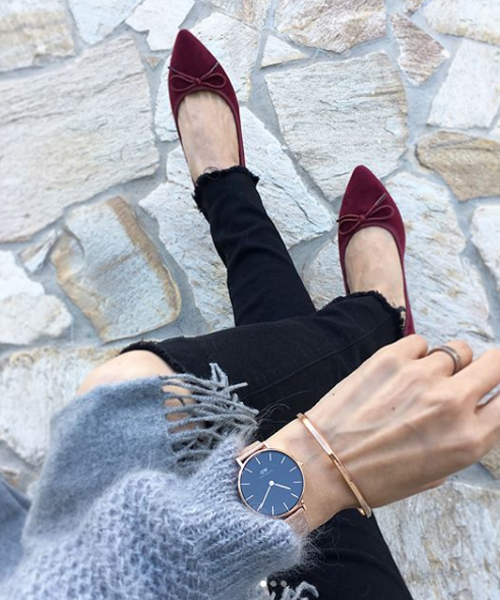 menue(メヌエ)の「ウエッジヒール ポインテッドトゥ バレエシューズ(バレエシューズ・レディース・レッド/モスグリーン/ベージュ/マスタード/ネイビー/グレー/ブラック系その他3/ブラック系その他/ブラック系その他2/ブラウン系その他/ブラック・36/37/34/39/38/41/40/35)」の14枚目の写真