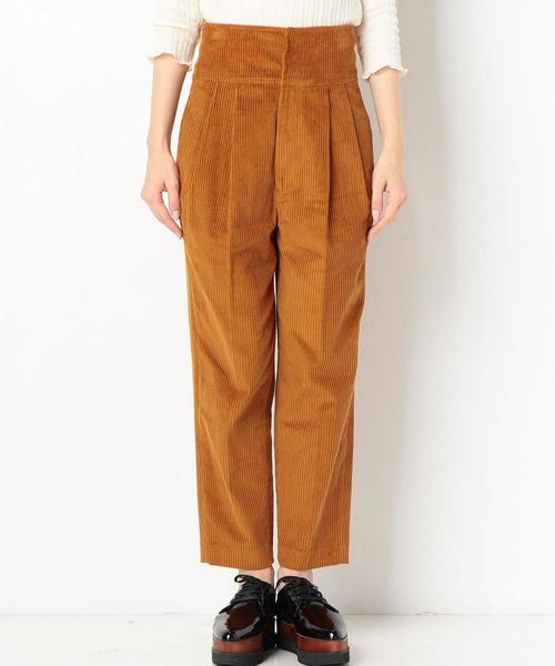 Another Edition（アナザーエディション）の「コーデュロイハイウエストパンツ（その他パンツ・レディース・ナチュラル/ベージュ/ピンク・SMALL/MEDIUM）」の14枚目の写真