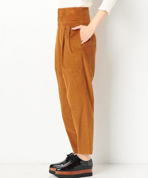 Another Edition（アナザーエディション）の「コーデュロイハイウエストパンツ（その他パンツ・レディース・ナチュラル/ベージュ/ピンク・SMALL/MEDIUM）」の15枚目の写真