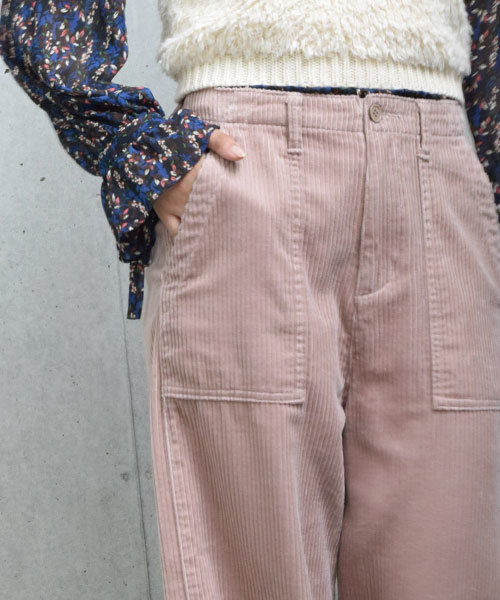 w closet（ダブルクローゼット）の「6Wコーデュロイパンツ（その他パンツ・レディース・マスタード/ライトピンク/ボルドー・FREE）」の5枚目の写真