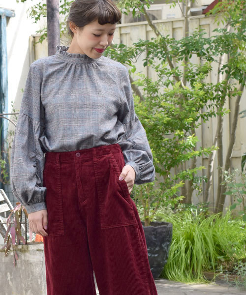 w closet（ダブルクローゼット）の「6Wコーデュロイパンツ（その他パンツ・レディース・マスタード/ライトピンク/ボルドー・FREE）」の9枚目の写真