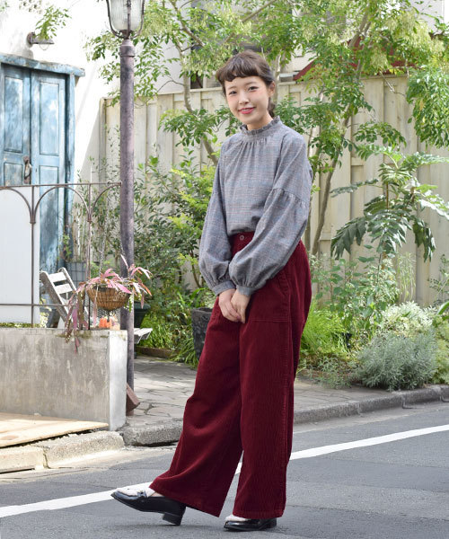 w closet（ダブルクローゼット）の「6Wコーデュロイパンツ（その他パンツ・レディース・マスタード/ライトピンク/ボルドー・FREE）」の10枚目の写真