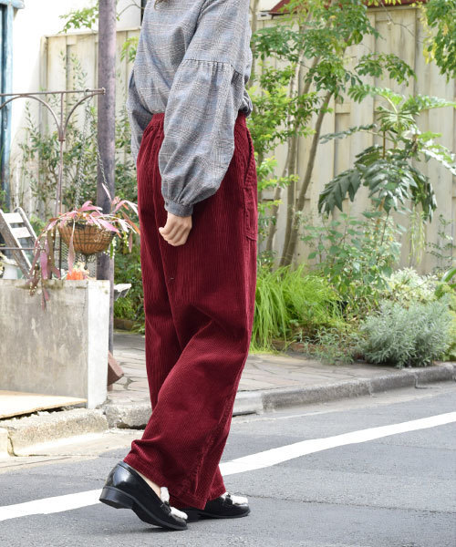 w closet（ダブルクローゼット）の「6Wコーデュロイパンツ（その他パンツ・レディース・マスタード/ライトピンク/ボルドー・FREE）」の11枚目の写真