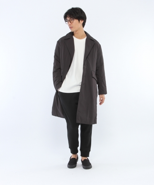 LAKOLE(ラコレ)の「【発熱】クルーネックプルオーバー(Tシャツ/カットソー・メンズ・ホワイト/ブラック/ブラウン・MEDIUM/LARGE)」の4枚目の写真