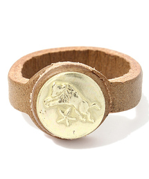 IL BISONTE（イルビゾンテ）の「IL BISONTE / ORIGINAL LEATHER / LEATHER RING（リング）」
