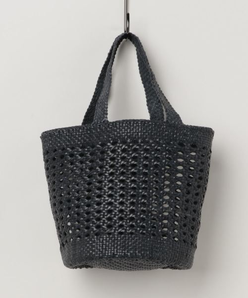 Craig for HUMAN WOMAN かごバッグ グレージュ DRAGON human woman（ヒューマンウーマン）の「Craig for HW 別注レザーカゴ