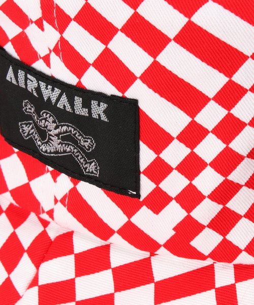 AIRWALK(エアウォーク)の「AIRWALK×JS バケットハット/別注#(ハット・メンズ・ブラック/レッド・FREE)」の10枚目の写真