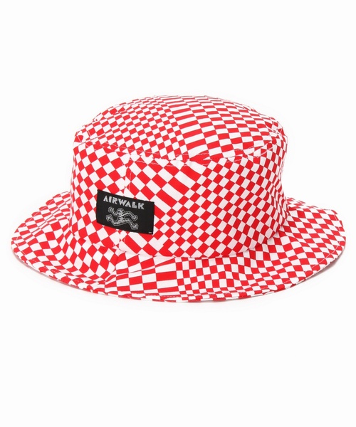 AIRWALK(エアウォーク)の「AIRWALK×JS バケットハット/別注#(ハット・メンズ・ブラック/レッド・FREE)」の12枚目の写真