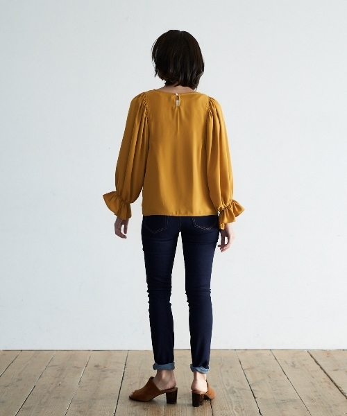 AMERICAN HOLIC（アメリカンホリック）の「スキニーフィットデニム（デニムパンツ・レディース・インディゴブルー/ライトインディゴブルー/ワンウォッシュ・L/LL/M/S/XS）」の20枚目の写真