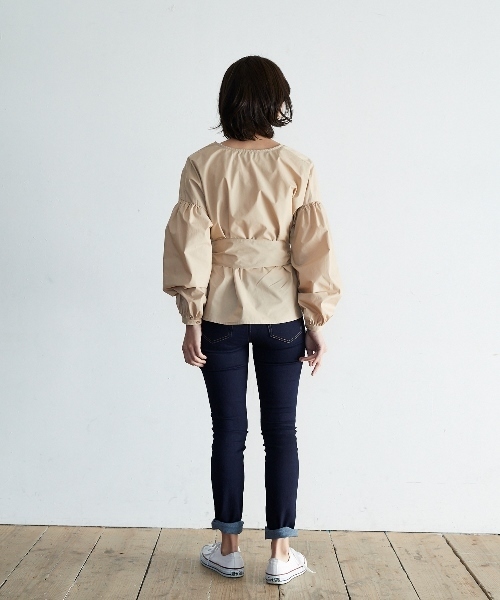 AMERICAN HOLIC（アメリカンホリック）の「スキニーフィットデニム（デニムパンツ・レディース・インディゴブルー/ライトインディゴブルー/ワンウォッシュ・L/LL/M/S/XS）」の17枚目の写真