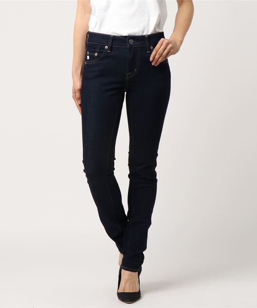 AMERICAN HOLIC（アメリカンホリック）の「スキニーフィットデニム（デニムパンツ・レディース・インディゴブルー/ライトインディゴブルー/ワンウォッシュ・L/LL/M/S/XS）」の15枚目の写真