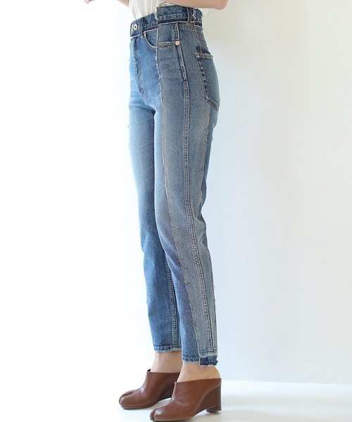 TODAYFUL（トゥデイフル）の「SHERRY'sデニム（デニムパンツ・レディース・インディゴブルー/ブルー・23inch/24inch/25inch/26inch）」の9枚目の写真