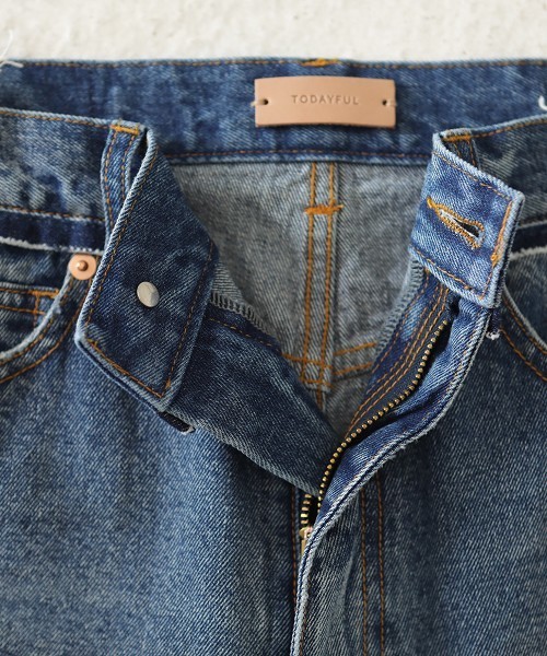 TODAYFUL（トゥデイフル）の「SHERRY'sデニム（デニムパンツ・レディース・インディゴブルー/ブルー・23inch/24inch/25inch/26inch）」の8枚目の写真