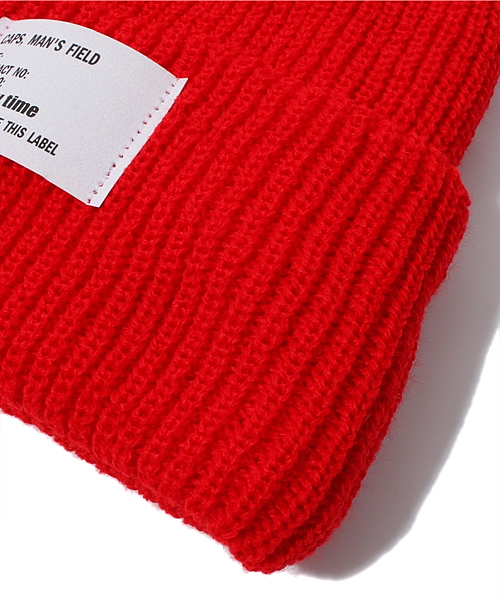 BEAUTY&YOUTH UNITED ARROWS（ビューティーアンドユースユナイテッドアローズ）の「monkey time USA ビーニー 2 ◆ §2（ニットキャップ/ビーニー・メンズ・ブラック/レッド/オレンジ/イエロー/ケリー/ロイヤルブルー・ONESIZE）」の8枚目の写真