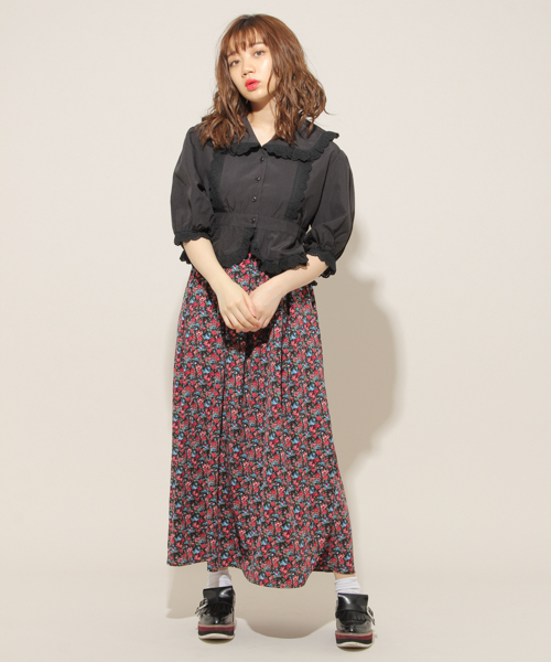 apres jour(アプレジュール)の「フリル襟ウエスト切り替えブラウス【ZOZOTOWN限定アイテム】(シャツ/ブラウス・レディース・オフホワイト/ブラック/ワインレッド・フリー)」の14枚目の写真