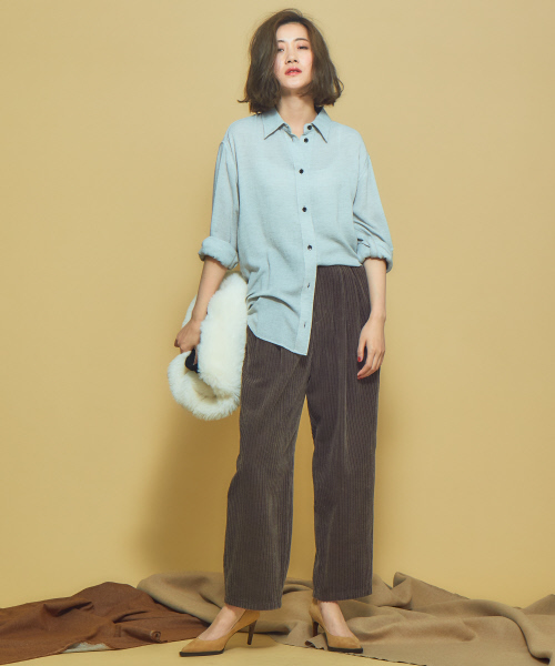 Abahouse Devinette（ドゥヴィネット）の「ランダムコールタックパンツ（その他パンツ・レディース・ブラウン/ピンク・38/36）」の11枚目の写真