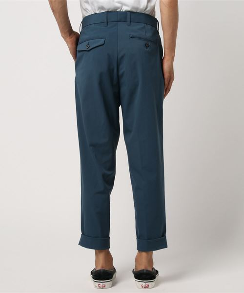 UNITED TOKYO（ユナイテッドトウキョウ）の「アンクルジャージーワイドテーパードパンツ2（その他パンツ・メンズ・ダークブラウン/サックスブルー・1/2/3）」の4枚目の写真