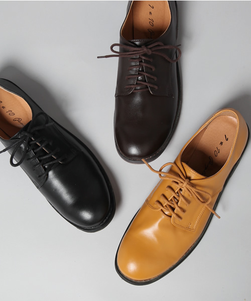 CIAOPANIC(チャオパニック)の「【1 to 10 people】New Leather Shoes(ドレスシューズ・メンズ・ブラック/ブラウン/キャメル・SMALL/MEDIUM)」の11枚目の写真