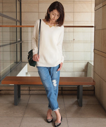 BEAUTY&YOUTH UNITED ARROWS | BYSF ∵アンゴラ混アゼニット(ニット/セーター)