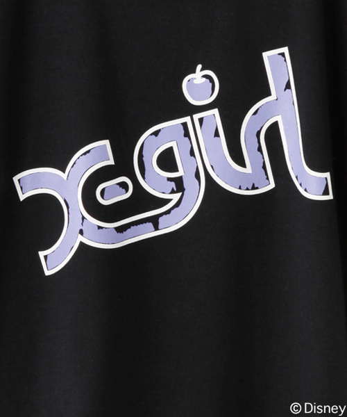 X-girl（エックスガール）の「Disney（ディズニー） / SNOW WHITE S/S TUNIC（Tシャツ/カットソー・レディース・ホワイト/ブラック・ONE SIZE）」の7枚目の写真