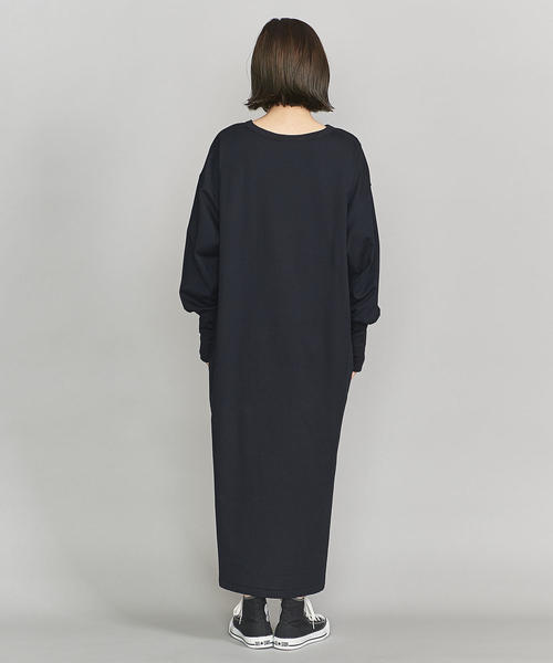 AMERICANA（アメリカーナ）の「【別注】＜Americana（アメリカーナ）＞ボリュームスリーブワンピース（ワンピース・レディース・ブラック/オリーブ・FREE）」の6枚目の写真