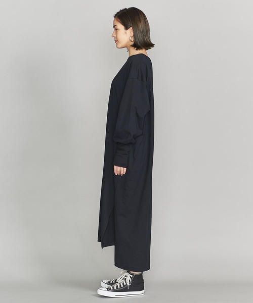 AMERICANA（アメリカーナ）の「【別注】＜Americana（アメリカーナ）＞ボリュームスリーブワンピース（ワンピース・レディース・ブラック/オリーブ・FREE）」の8枚目の写真