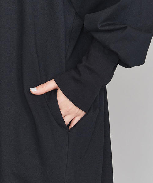 AMERICANA（アメリカーナ）の「【別注】＜Americana（アメリカーナ）＞ボリュームスリーブワンピース（ワンピース・レディース・ブラック/オリーブ・FREE）」の14枚目の写真