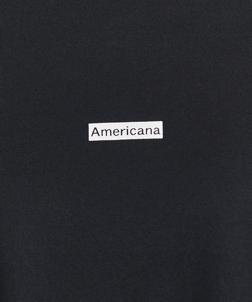 AMERICANA（アメリカーナ）の「【別注】＜Americana（アメリカーナ）＞ボリュームスリーブワンピース（ワンピース・レディース・ブラック/オリーブ・FREE）」の9枚目の写真